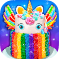 Rainbow Unicorn Cake - Unicorn Food Maker‏ Mod