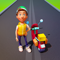 Paper Boy Race: Running game Mod