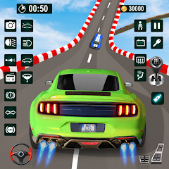 Mega Ramp GT Car Stunt Games Mod