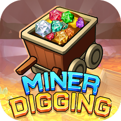 Miner Digging: Gem Collecting icon