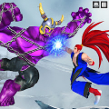 Robot VS Superhero Fighting Game Mod