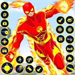Fire Hero Robot Rescue Mission Mod Apk 128 [Remove ads][Mod speed]