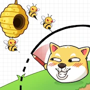 Doge Rescue: Draw To Save Mod Apk [Remove ads][Mod speed]