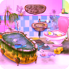 Pinky House Keeping Clean Mod Apk