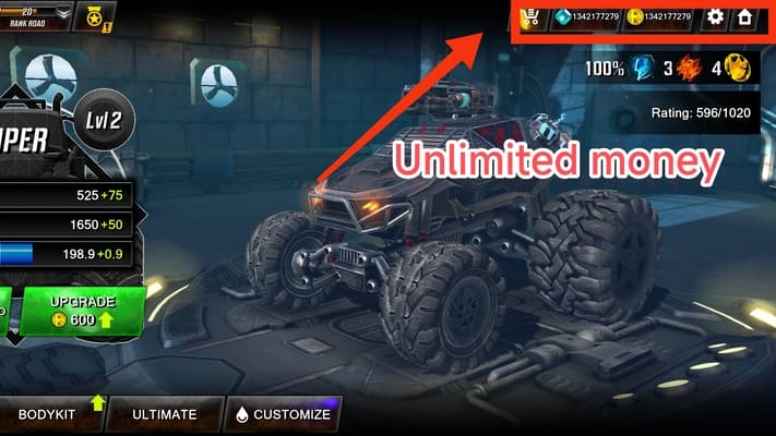 RACE: Rocket Arena Car Extreme mod