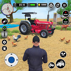 Farming Games: Tractor Game 3D Mod Apk