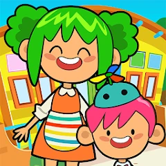 Pretend Preschool Kids Games Mod Apk 3.7 [Compra gratis][Mod speed]