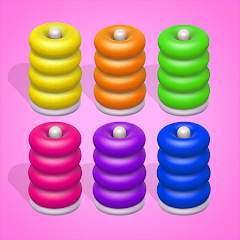 Color Sort 3D — Hoop Stack Mod