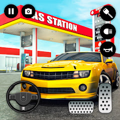 Petrol Gas Station: Car Games Mod