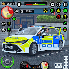 Police Car Chase Driving Game Mod