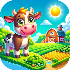 Animal Farm Games For Kids icon