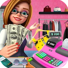 Shopping Mall Girl Cashier