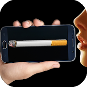 Smoking virtual cigarette (PRANK) Mod