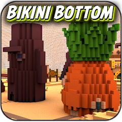 Bikini Bottom City Craft Map Mod Apk