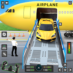 Airplane Pilot Car Transporter Mod Apk