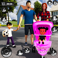 Virtual Mother Life Sim Games Mod Apk