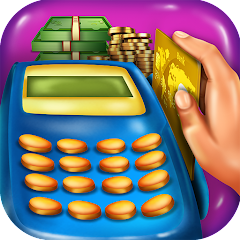 Supermarket Cashier Kids Games Mod