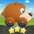 Racing car game for kids icon