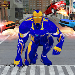Iron Superhero Rescue : Flying Superhero Games Mod