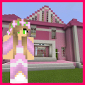 Princess House Pink Map For MC Mod
