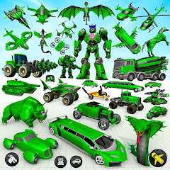 Army Robot Car Game:Robot Game Mod