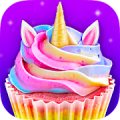 Unicorn Food - Sweet Rainbow Cupcake Desserts Mod