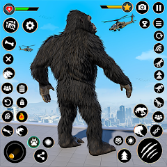 King Kong wild Gorilla Games Mod Apk