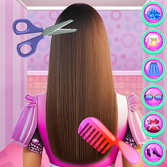 Cosplay Girl Hair Salon Mod Apk