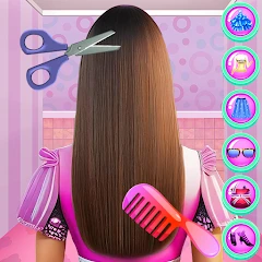 Cosplay Girl Hair Salon Mod Apk 1.2.3 [Quitar anuncios][Mod speed]