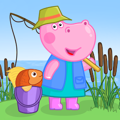 Pesca con Hippo: Pescar juego Mod