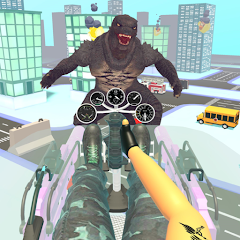 Helicopter Hit: Giant Attack! Mod Apk