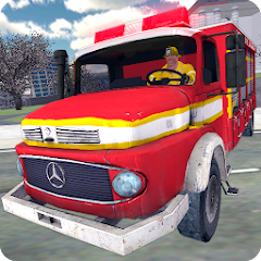 Fire Truck Rescue Simulator Mod Apk