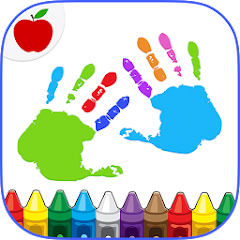 Kids Finger Painting Coloring Mod