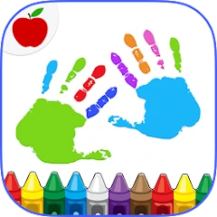 Kids Finger Painting Coloring Mod Apk [Remove ads][Mod speed]