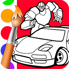 Kids Coloring Book for Boys Mod
