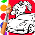 Kids Coloring Book for Boys Mod