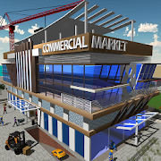 comercial mercado construcción juego: compras cent Mod Apk