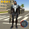 Black Spider Rope Hero Vice Town Mod
