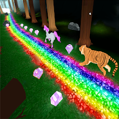 Unicorn Dash Jungle Run 3D Mod