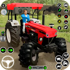 US Farming Tractor Games 3d Mod