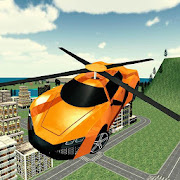 Flying Rescue Helicopter Car Mod
