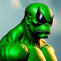 Monster Superhero: Green Fight Mod
