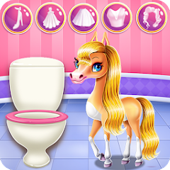 Rainbow Pony Beauty Salon Mod Apk