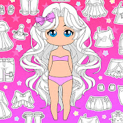 Chibi Doll Dress up & Coloring Mod