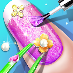 Princess Nail Makeup Salon Mod Apk