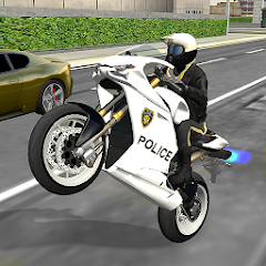 Police Bike City Driving Mod