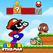 Red Super Stickman Go Mod Apk