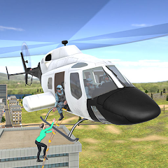 Police Helicopter Flying Mod Apk