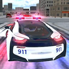 American i8 Police Car Game 3D Mod Apk