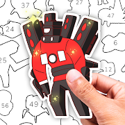 Sticker By Number: Puzzle Game Mod